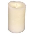 Santas Forest Candle, 7 in Candle, Vanilla Fragrance, Ivory Candle 25303